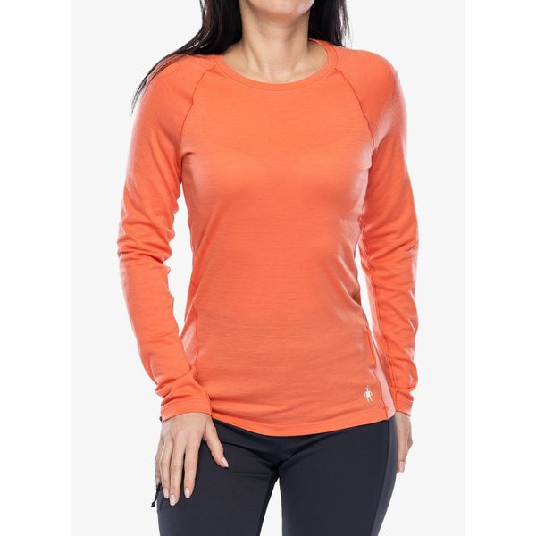 Bluza termoaktywna damska Smartwool Classic All-Season Merino Base Layer. Brązowe bluzy damskie Smartwool, na zimę, xs, bez wzorów, bez kaptura. Za 291.99 zł.