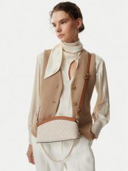 MICHAEL Michael Kors Torebka 30S6G13C5B Kremowy. Białe torebki klasyczne damskie MICHAEL Michael Kors, ze skóry, bez dodatków. Za 879.99 zł.