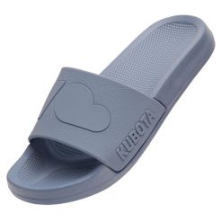 Kubota Klapki Basenowe Basic Plain Cloud. Niebieskie klapki damskie Kubota, bez wzorów, bez obcasa, bez zapięcia. Za 99.99 zł.