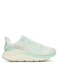 Hoka Buty do biegania Clifton 10 1162031 Turkusowy. Niebieskie obuwie sportowe damskie HOKA, z materiału, bez zapięcia, do biegania. Za 599.99 zł.
