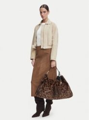 Liu Jo Torebka AF6194 E1164 Brązowy. Brązowe shopper bag Liu Jo, z materiału, bez dodatków. Za 499.99 zł.