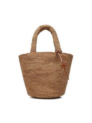 Manebi Torebka Summer Bag Medium V 2.2 AN Brązowy. Brązowe torebki klasyczne damskie Manebi, z syntetyku, bez dodatków. Za 889.99 zł.