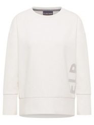 ELBSAND Bluza "Josune" w kolorze białym rozmiar: XS. Białe bluzy damskie ELBSAND, xs, bez wzorów, bez kaptura. Za 154.07 zł.