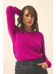 Just Cashmere Kaszmirowy sweter "Vivian" w kolorze różowym rozmiar: S. Różowe swetry klasyczne damskie Just Cashmere, s, z kaszmiru, bez kołnierzyka. Za 361.99 zł.