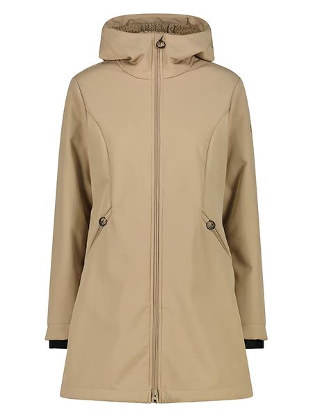 CMP Parka w kolorze beżowym rozmiar: 36. Brązowe parki damskie CMP, m, bez kaptura. Za 329.95 zł.