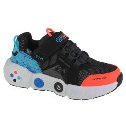 Tenisówki Skechers Model 402260l Kolor Czarny. Białe obuwie sportowe damskie Skechers, z syntetyku, bez zapięcia, tenisowe. Za 219.99 zł.