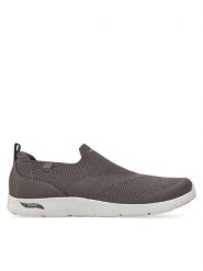 Skechers Sneakersy Arch Fit Refine - Iris 104545/CHAR Szary. Szare obuwie sportowe damskie Skechers, z materiału, bez zapięcia. Za 249.99 zł.