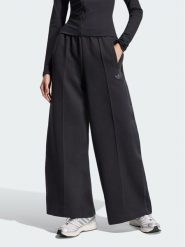 Adidas Spodnie dresowe Spacer KR9176 Czarny Loose Fit. Czarne spodnie dresowe damskie Adidas, xs, bez wzorów, z bawełny. Za 298.99 zł.