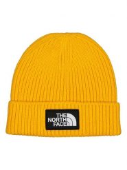 The North Face Czapka "TNF" w kolorze żółtym rozmiar: onesize. Żółte czapki damskie The North Face, z aplikacjami, ze splotem. Za 126.04 zł.