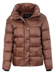 Aniston Kurtka pikowana w kolorze brązowym rozmiar: 34. Brązowe kurtki damskie Aniston, bez wzorów, bez kaptura. Za 113.10 zł.