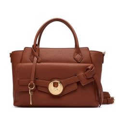 Torebka LOVE MOSCHINO. Brązowe kuferki damskie Love Moschino, bez wzorów, bez dodatków. Za 1,029.00 zł.
