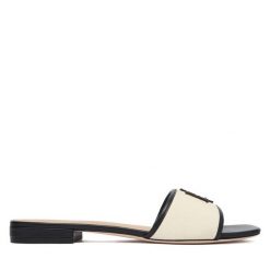 Klapki LAUREN RALPH LAUREN. Klapki damskie Lauren Ralph Lauren, bez wzorów, bez obcasa, bez zapięcia. Za 579.99 zł.