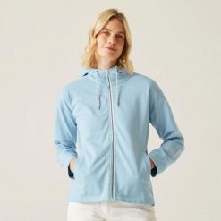 Damska bluza z kapturem zapinana na zamek Regatta Bayletta II. Niebieskie bluzy damskie Regatta, m, bez wzorów, z bawełny, z kapturem. Za 91.05 zł.