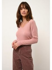 Just Cashmere Kaszmirowy sweter "Joan" w kolorze jasnoróżowym rozmiar: L. Różowe swetry klasyczne damskie Just Cashmere, l, z kaszmiru, bez kołnierzyka. Za 241.56 zł.
