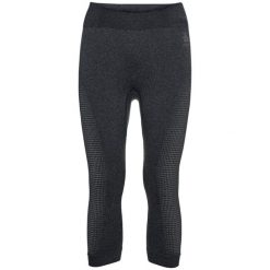 Legginsy damskie Odlo BL BOTTOM 3/4 PERFORMANCE WARM ECO. Czarne legginsy damskie ODLO, l, bez wzorów. Za 339.99 zł.