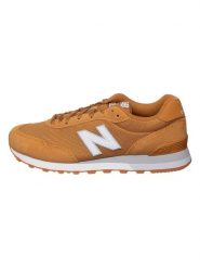 New Balance Skórzane sneakersy "515" w kolorze jasnobrązowym rozmiar: 42. Brązowe obuwie sportowe damskie New Balance, bez zapięcia. Za 303.06 zł.