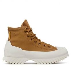 Buty do chodzenia damskie Converse 172348C. Brązowe obuwie sportowe casual damskie Converse, z materiału, trekkingowe. W wyprzedaży za 408.80 zł.
