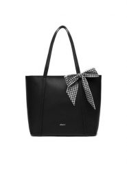 JENNY Torebka C-MJT-J-004-02 Czarny. Czarne shopper bag Jenny, bez wzorów, z materiału, bez dodatków. Za 179.99 zł.