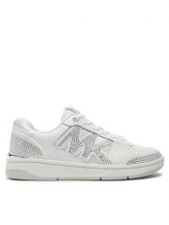 MICHAEL Michael Kors Sneakersy Rebel 43T4RBFS2D Biały. Białe obuwie sportowe damskie MICHAEL Michael Kors, ze skóry, bez zapięcia. Za 699.99 zł.