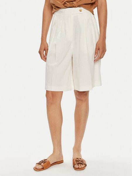 ViCOLO Bermudy TB1568 Écru Regular Fit. Szorty damskie ViCOLO, bez wzorów, z materiału. Za 399.99 zł.