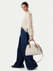 MICHAEL Michael Kors Torebka 30T6GX4S7B Kremowy. Białe torebki klasyczne damskie MICHAEL Michael Kors, ze skóry, bez dodatków. Za 1,579.00 zł.