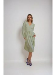 Monki Sukienka w kolorze zielonym rozmiar: 34. Zielone sukienki damskie Monki, bez wzorów, bez ramiączek. Za 48.16 zł.
