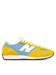 New Balance Sneakersy U471VBC W Żółty. Żółte obuwie sportowe damskie New Balance, ze skóry, bez zapięcia. Za 449.99 zł.
