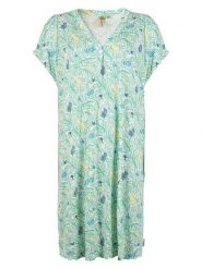 Roadsign Sukienka w kolorze niebiesko-żółto-zielonym rozmiar: XXL. Zielone sukienki damskie Roadsign, bez wzorów, z wiskozy, bez ramiączek. Za 65.99 zł.
