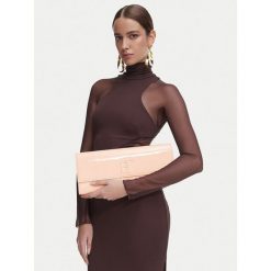 Torebka Elisabetta Franchi. Brązowe torebki wieczorowe damskie Elisabetta Franchi, bez wzorów, bez dodatków. Za 939.99 zł.