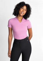 Koszula golfowa damska Calusa czarna techniczna oddychająca. Białe koszule damskie FLAIRWAY GOLF, m, bez wzorów, z materiału, eleganckie, bez kołnierzyka, bez ramiączek. Za 275.00 zł.