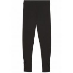 Młodzieżowe legginsy Flaming Love PUMA Black. Czarna legginsy damskie Puma, m, bez wzorów. Za 109.00 zł.