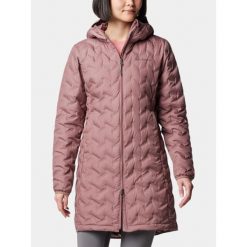 Kurtka Puchowa Damska Columbia Delta Ridge II. Fioletowe kurtki sportowe damskie Columbia, m, bez wzorów, z puchu, bez kaptura. Za 999.00 zł.