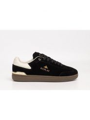 Replay Skórzane sneakersy w kolorze czarnym rozmiar: 39. Czarne obuwie sportowe damskie Replay, bez zapięcia. Za 217.99 zł.