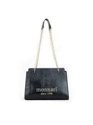 Monnari Torebka TORIMP0-24Z-BAG5230-KM20 Czarny. Czarne torebki klasyczne damskie Monnari, ze skóry, bez dodatków. Za 119.99 zł.