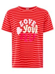 Zwillingsherz Koszulka w kolorze czerwonym rozmiar: onesize. Czerwone bluzki damskie Zwillingsherz, bez wzorów, z bawełny, bez kołnierzyka, bez ramiączek. Za 129.95 zł.
