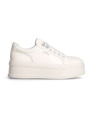 Liu Jo Skórzane sneakersy w kolorze kremowym rozmiar: 41. Brązowe obuwie sportowe damskie Liu Jo, bez zapięcia. Za 272.95 zł.