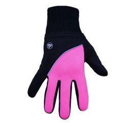 Wodoodporne rękawice Verjari Ibris. Czarne rękawiczki damskie VERJARI, bez wzorów. Za 322.50 zł.