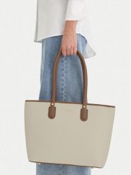 MEXX Torebka EO-MEXX-S-006-09 Écru. Shopper bag Mexx, bez wzorów, z materiału, bez dodatków. Za 299.99 zł.