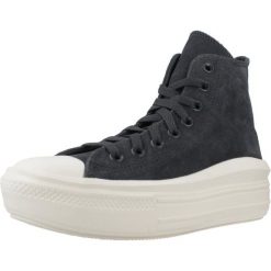 Buty CONVERSE CHUCK TAYLOR ALL STAR MOVE HI Niebieski. Niebieskie obuwie sportowe casual damskie Converse, ze skóry, bez zapięcia. Za 306.99 zł.