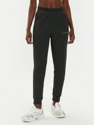 Calvin Klein Performance Spodnie dresowe 00GWS4P651 Czarny Relaxed Fit. Czarne spodnie dresowe damskie Calvin Klein Performance, m, bez wzorów, z dresówki. Za 189.99 zł.