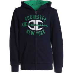 Champion HOODED FULL ZIP Bluza z kapturem bli/elg. Niebieskie bluzy chłopięce Champion, z bawełny. Za 129.00 zł.