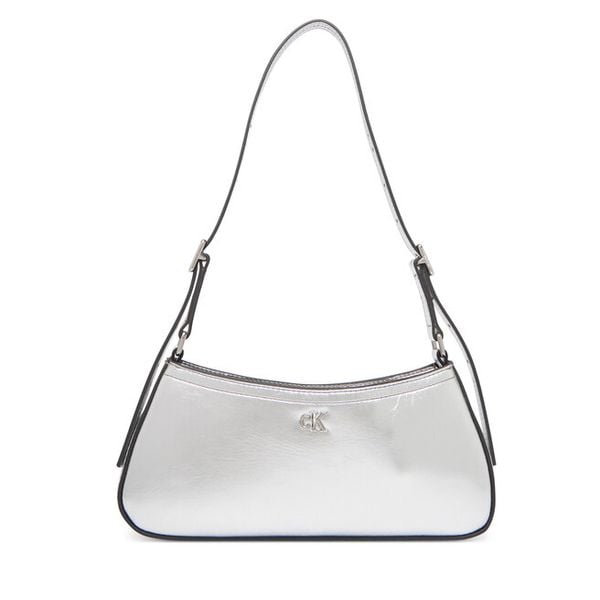 Torebka Calvin Klein. Szare torebki klasyczne damskie Calvin Klein, bez dodatków. Za 409.99 zł.