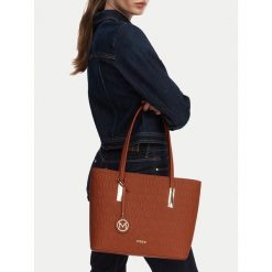 Torebka MEXX. Brązowe torebki klasyczne damskie Mexx, bez dodatków. Za 139.99 zł.