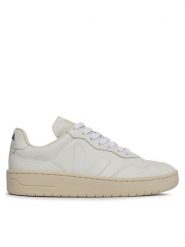 Veja Sneakersy V-90 VD2003380 Biały. Białe obuwie sportowe damskie Veja, ze skóry, bez zapięcia. Za 539.99 zł.