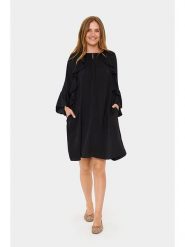 SAINT TROPEZ Sukienka w kolorze czarnym rozmiar: XL. Czarne sukienki damskie Saint Tropez, bez wzorów, bez ramiączek. Za 130.99 zł.