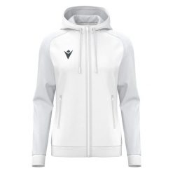 Damska bluza z kapturem full zip Macron Atlas. Czarne bluzy damskie Macron, l, bez wzorów, z dzianiny, z kapturem. Za 229.65 zł.
