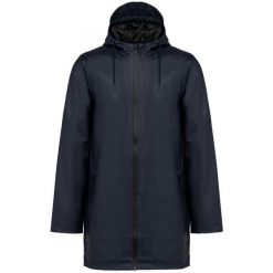 Kurtka wodoodporna Kariban Premium. Niebieskie kurtki damskie KARIBAN, xl, z aplikacjami, z poliesteru, bez kaptura. Za 357.00 zł.