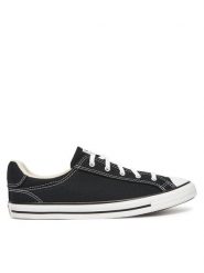 Converse Trampki Chuck Taylor All Star Dainty Lucky A12950C Czarny. Czarne trampki damskie Converse, bez wzorów, z materiału, bez zapięcia. Za 209.99 zł.