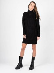 Silvian Heach Sukienka | PGA22087VE | Kobieta | Czarny. Czarne sukienki damskie Silvian Heach, bez wzorów, z dzianiny, bez ramiączek. W wyprzedaży za 259.00 zł.