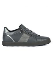 Geox Sneakersy "Blomiee" w kolorze szarym rozmiar: 36. Szare obuwie sportowe damskie Geox, z materiału, bez zapięcia. Za 166.88 zł.